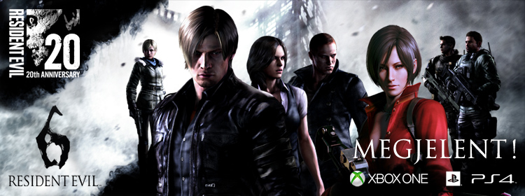 El&eacute;rhető Xbox One &eacute;s PlayStation 4 konzolokon a Resident Evil 6!
